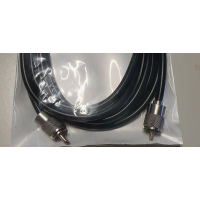 Coax kabel met 2 pl pluggen 3 meter